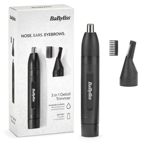 Babyliss E652E Precision Trimmer Nose And Eyebrowns