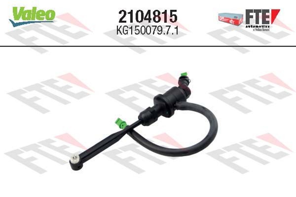 Valeo Geberzylinder Kupplung FTE Clutch Actuation 2104815 FüR Opel Renault X62 3-image