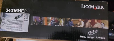 Toner Original Lexmark 34016HE Pour E330 E332 E340 E342 - Photo 1/2