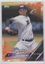 2016 Topps Pro Debut Orange 17/25 Jordan Guerrero #167 0qi1