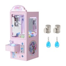 Uimoso Greifautomat Spielzeugautomat Mittelgroß mit Licht und Sound in Pink