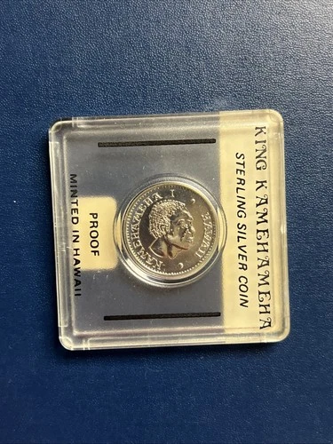 Lot Of 3 X  Kamehameha Hawaii Ahualoa Land Bank 925 Silver Ahualoa Proof Coin