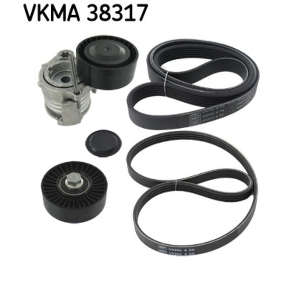 Keilrippenriemensatz Skf Vkma 38317 FüR Bmw 3Er-image