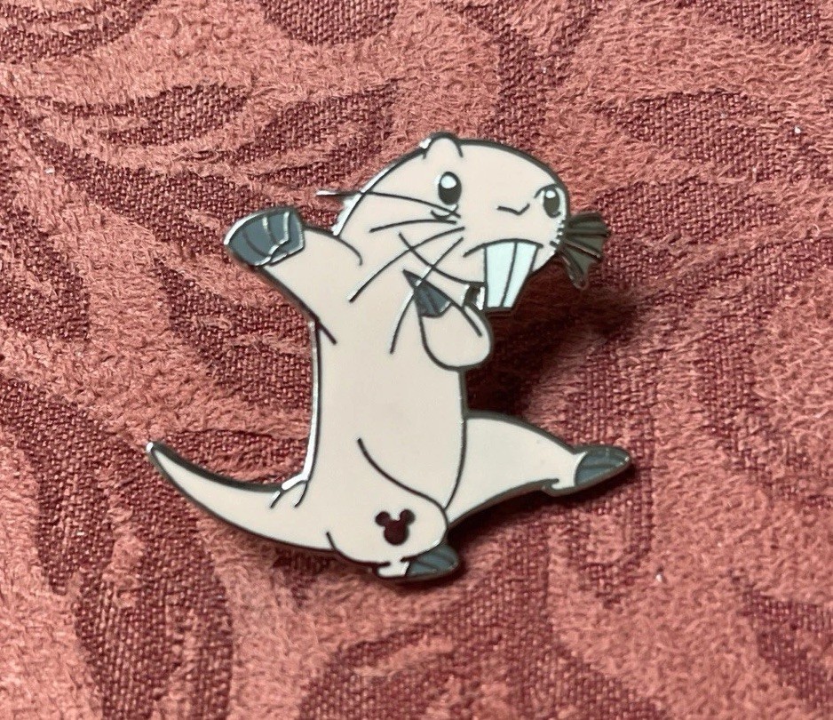 Disney Pin Sidekicks Rufus Hidden Mickey 2007  Kim Possible- Mole Rat # 2 of 4