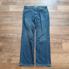 5.11 Tactical Jeans Mens 34x32 Blue Denim Defender Flex Straight Stretch 74477