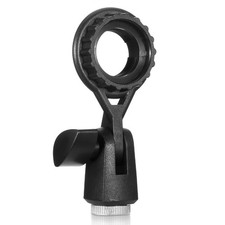 Shockproof Mic Stand Holder Clip for Condenser Microphones with Adapter, New USA