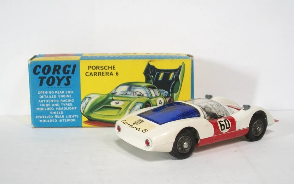 Corgi Toys Nr. 330 Porsche Carrera 6 mint/boxed 1:43 - Bild 2 von 4