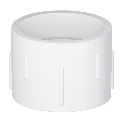 PPG 55516 for PlumbMaster 2 X 2 Hub X Fipt Pvc Sch 40 Dwv Adapter White