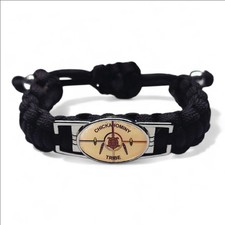Chickahominy Indian Tribe Flag Adjustable Charm Bracelet Native American Legacy