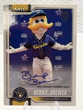 2026 Topps Celebration BERNIE BREWER Mascot Auto /99 #M-5 Milwaukee Brewers