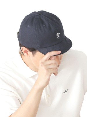 [BEAMS HEART] Hat Hand Sign Short Visor Cap Men's NAVY FREE