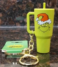 The Grinch - Dr. Seuss How the Grinch Stole Christmas - Keychain * NEW