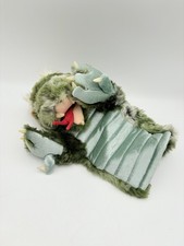 Folkmanis Dragon Stage Puppet Green Fantasy Monster Stuffed Toy 14"