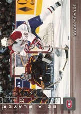 Brian Savage 2001-02 Be a Player Memorabilia #157 Montreal Canadiens