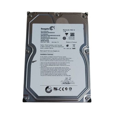 Seagate 3,5 Zoll HDD SATA Festplatte 1TB Barracuda ST31000528AS