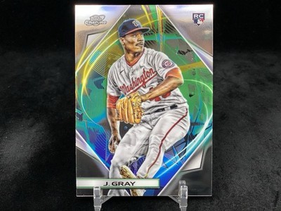 JOSIAH GRAY 2022 TOPPS COSMIC CHROME #173 BASE ROOKIE CARD /WASHINGTON NATIONALS