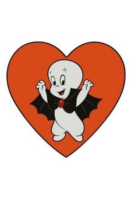 Casper the Friendly Ghost Sticker Decal Laptop Wall Mirror Cup Tumblr Locker