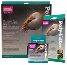 ARCADIA POLYFILTER PAD EXTERNAL FILTER SUMP MEDIA MARINE AQUARIUM FISH TANK POLY
