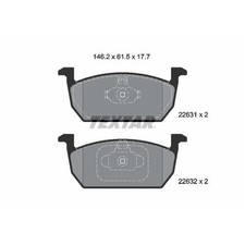 Satz Bremsbeläge Bremsklötze vorne für Seat Arona KJ7 Ibiza 5 KJ1 Leon | 2399