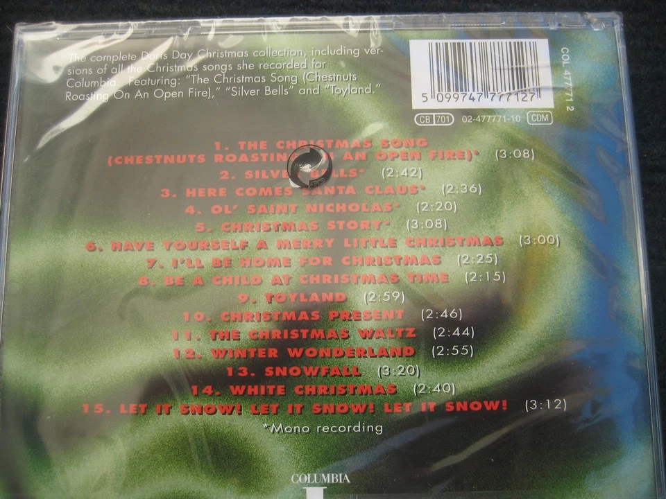 CD DORIS DAY Personal Christmas Collection 15 Tracks NEU & OVP Weihnachten - Bild 3 von 3