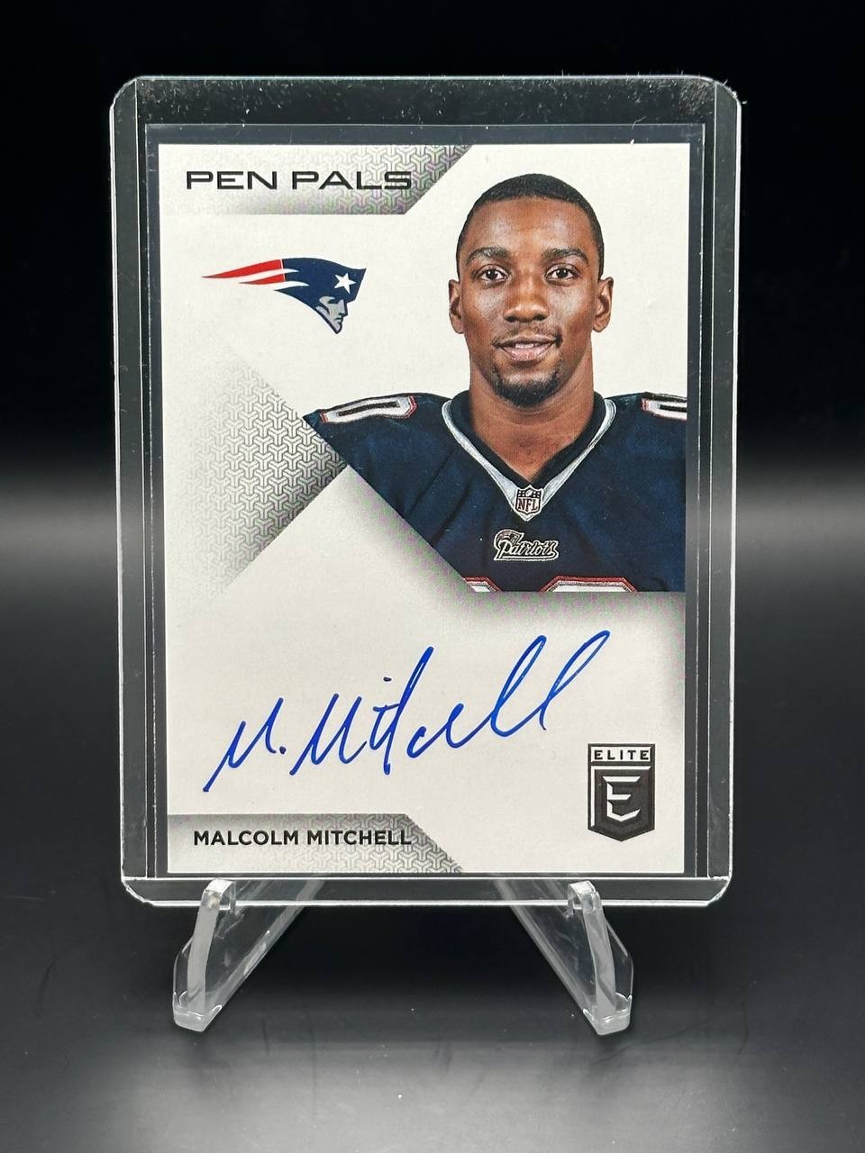 Malcolm Mitchell Panini Donruss Elite Pen Pals Autographs #PPMM Base