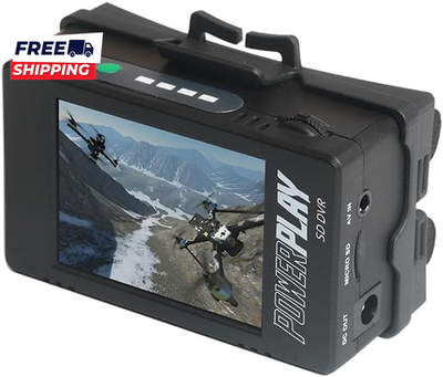 #ad #ad 2025 Latest Immersion RC Powerplay Vintage Camera Monitor with DVR LCD Screen 60 $199.93