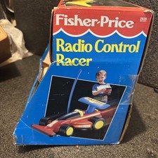 Coche Teledirigido Fisher-Price Mi Primer RC Para Niños +3 Años, Con Control Fácil De 4 Botones Y Dos Velocidades Ajustables