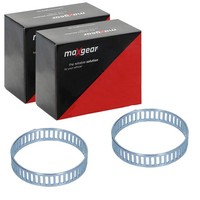 2X Maxgear ABS-SENSORRINGE Vorne Beidseitig Passend FÜR CitroËN Berlingo C3 C4
