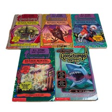 R.L. Stine Give Yourself Goosebumps Lot 5 Books Reader Beware Holographic