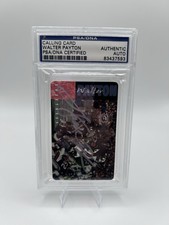 Walter Payton Football Cards, Rookie Card and Autograph Memorabilia Guide 85