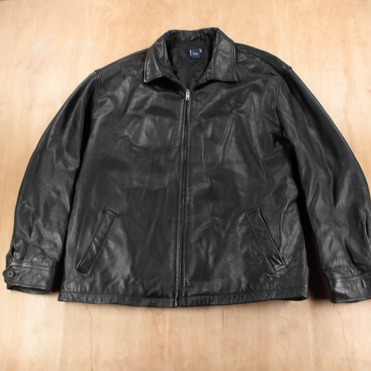 Gap Zip Leather Outer Shell Coats, Jackets & Vests for Men | eBay