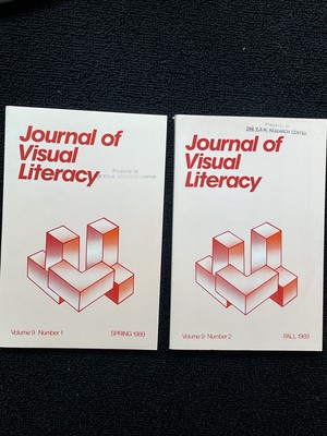 2 Rare Journal Visual Literacy Vol 9-#1, #2 Academic Visual Spring Fall E8
