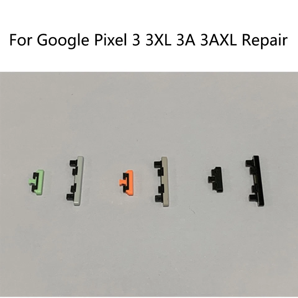 Side Power On Off Volume Button Key For Google Pixel 3 3XL 3A 3AXL repair parts - Image 3 of 4