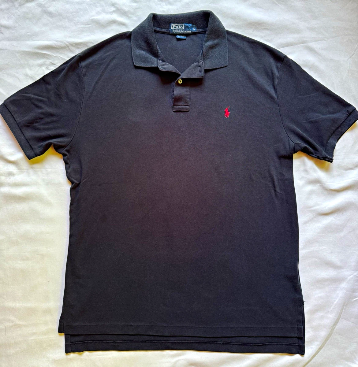 Polo Ralph Lauren Size L Black Polos for Men for sale | eBay