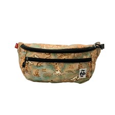 Chums Waist Bag Body Pouch Map Pattern