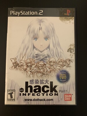 DOT Hack Infection For PlayStation 2 (PS2) - w/ Bonus DVD No Manual