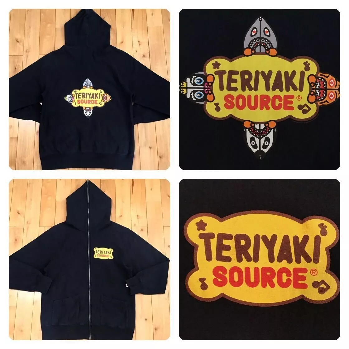 A Bathing Ape TERIYAKI SOURCE Zip Hoodie