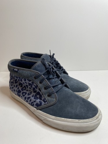mens vans leopard print