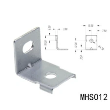 MHS012 Bracket Mounting FOR MEAN WELL Power Supply 19mm X 16mm X 15mm ,and Screw