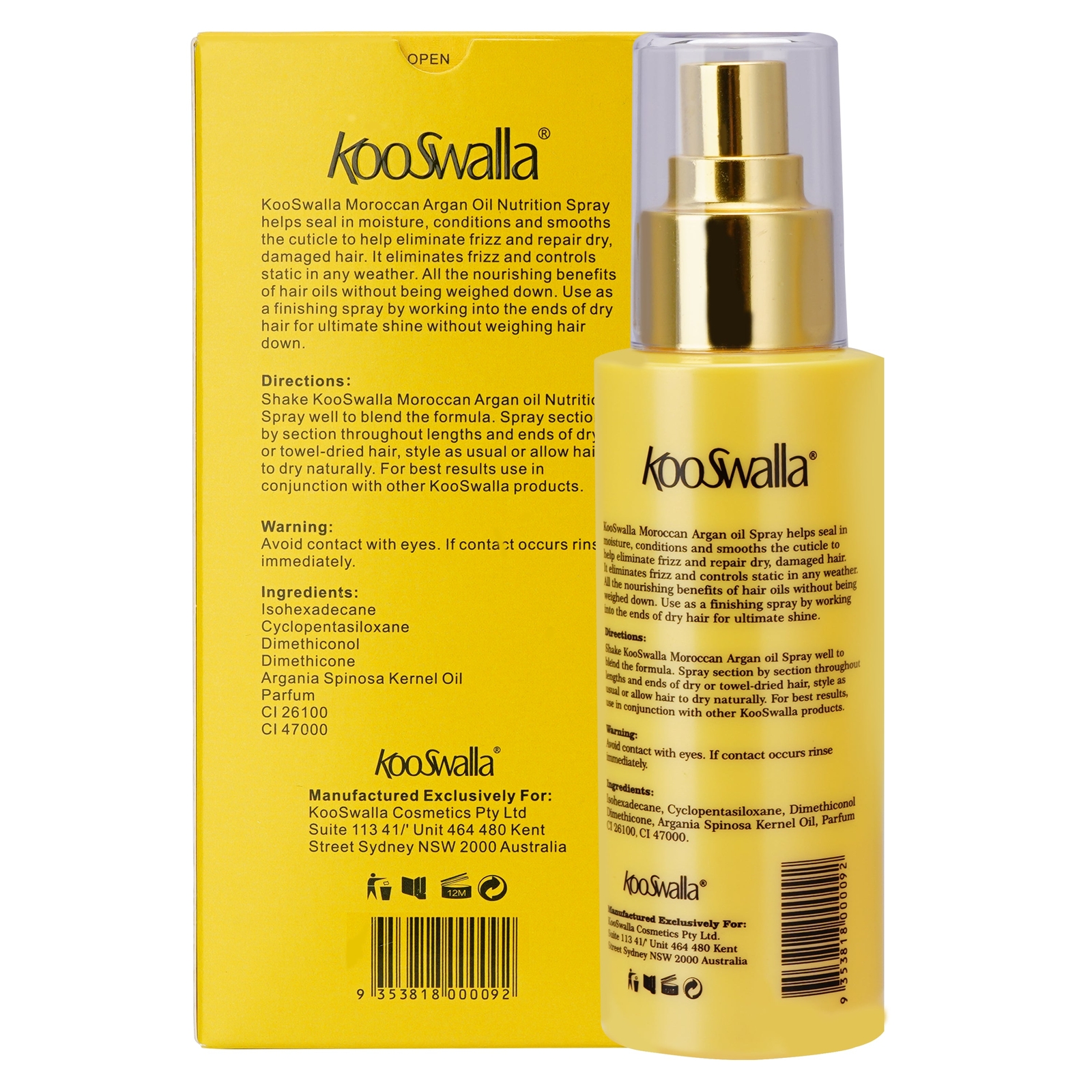 MOROCCAN ARGAN OIL HAIR SPRAY