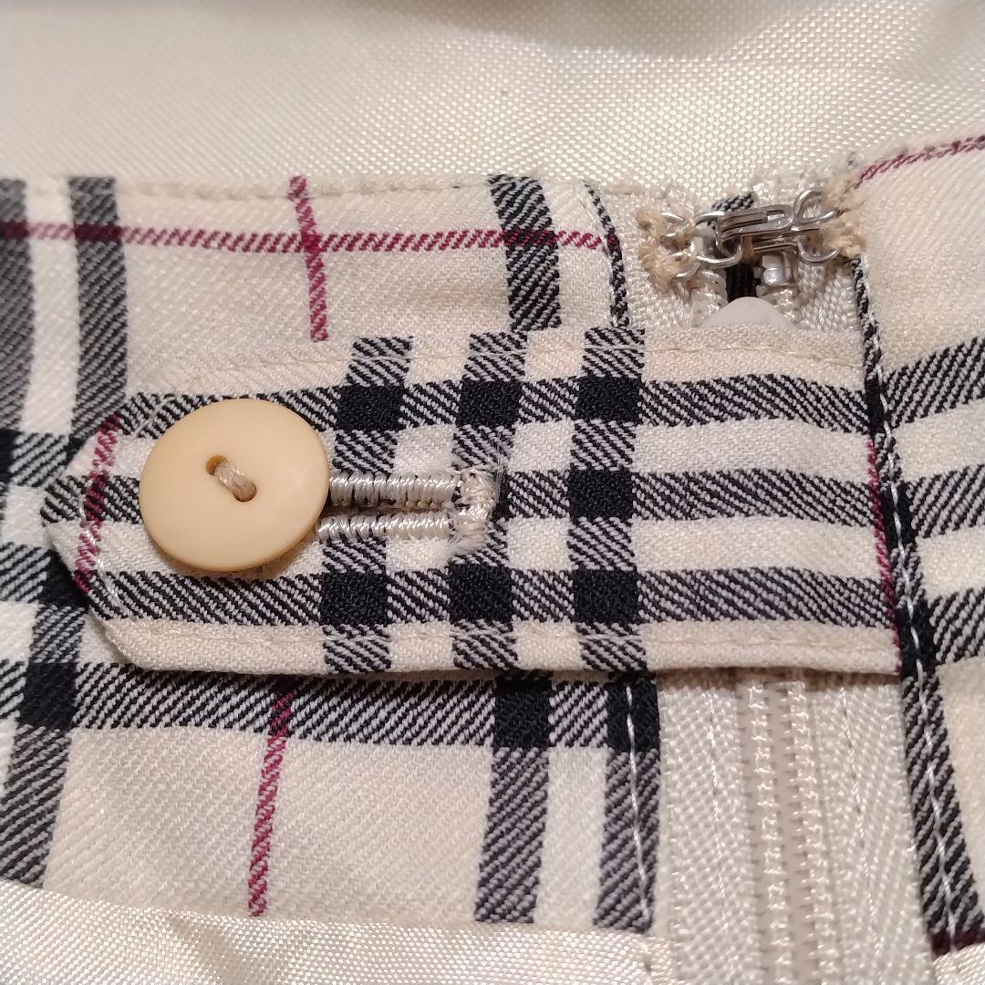 Burberry Golf Culotte Skirt Nova Check 76% Wool 24 Burberry Golf Culotte Skirt Nova Check 76% Wool 24