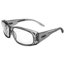RX ABLE Clear Safety Glasses with Side Shield Clear Frame Z87.1 by Global Vision