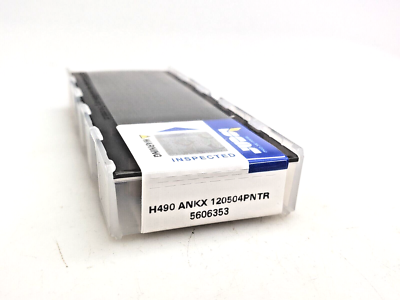 Iscar H490 ANKX 120504PNTR IC830 Carbide Milling Inserts (Box of 