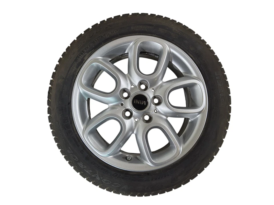 Mini F56 F55 F57 Winter Felgen 195 55 16 Zoll Pirelli RDK Winterräder Loop Spoke - Bild 3 von 4