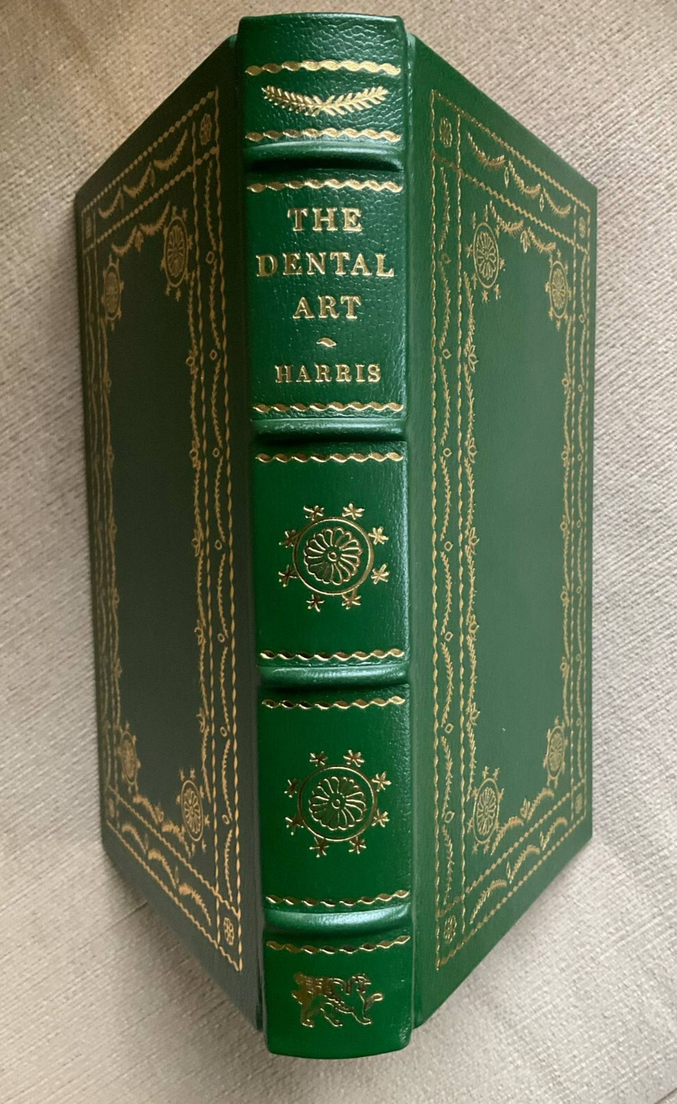 Limited Edition THE DENTAL ART Dental Surgery *Harris * Decorative Leather FINE