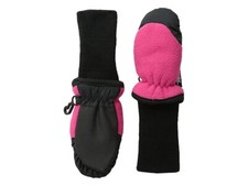 Tundra Boots 241515 Kids Snowstoppers Mittens Cold Weather Fuchsia Size Small