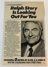 1979 KNXT tv news ad~ RALPH STORY