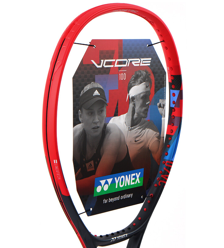 【美品】YONEX ブイコア100 G3 2023 VCORE100　300g Yonex 2023 VCORE 100 Tennis Racquet Racket 100sq 300g 16x19