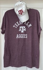 Victoria’s Secret PINK Texas A&M Aggies Baseball Cap + XL Tee  *Read