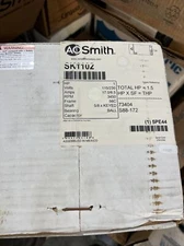 A.O. Smith SK1102 1HP 115/230V 1-Speed SF-1.40 56C Frame C-Face Motor
